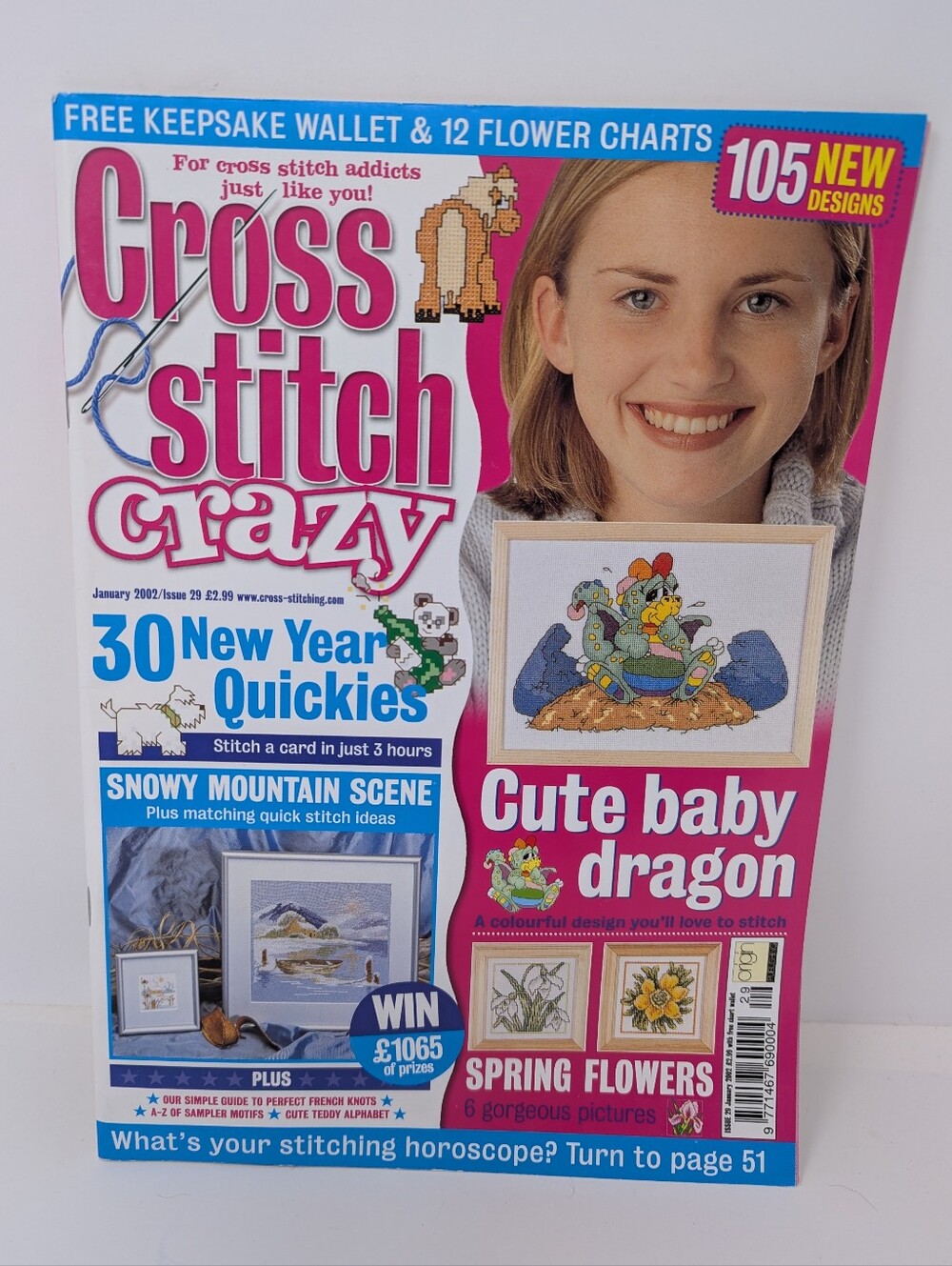 Cross Stitch Crazy Magazine British January 2002